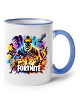 Keramický hrnek s úžasným potiskem fortnite- skvělý dárek na narozeniny
