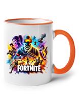 Keramický hrnek s úžasným potiskem fortnite- skvělý dárek na narozeniny