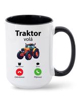 Keramický hrnek Traktor volá