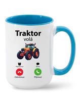 Keramický hrnek Traktor volá