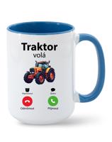 Keramický hrnek Traktor volá