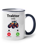 Keramický hrnek Traktor volá
