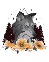 Keramický hrnek - Vlk - Hrnek s potiskem vlka