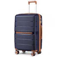 KONO British Traveller kabinové zavazadlo polypropylen - navy - 36L K2392L-NY-20