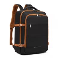 KONO cestovní batoh EM2232 - černo hnědý - 30L