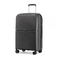 KONO cestovní kufr BRITISH TRAVELLER Polypropylen - černá - 68L K2393L-BK-24