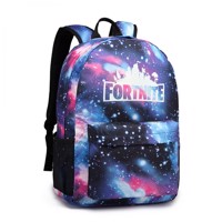 Kono Chlapecký svítící školní batoh - Fortnite - modrý