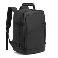KONO nepromokavý PVC kabinový batoh EM2334 - 18L - 15,6" - černý