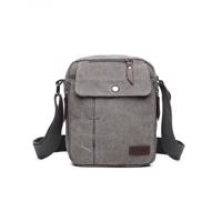 Kono Pánská crossbody taška přes rameno Pocket Black - šedá E1971-GY