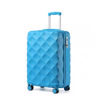 KONO ultralehký skořepinový kufr - ABS/polykarbonát - modrá - 34L K2395L