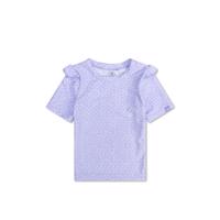 KOUPACÍ TRIČKO S UPF 50+ Lila Leopard - 110-116