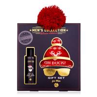 Koupelový set MEN'S COLLECTION WINTER EDITION s pletenou čepicí - ACCENTRA - 150ml