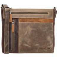 Kožená kabelka přes rameno – Himalaya – Hide & Stitches - hnědá