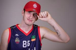 Kšiltovka Basket Brno '47 červená