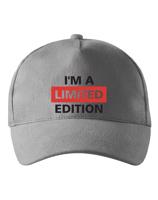 Kšiltovka s nápisem I´A M LIMITED EDITION