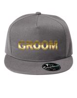 Kšiltovka s potiskem Groom - na rozlučku se svobodou