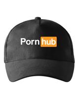 Kšiltovka s vtipným potiskem Pornhub - vtipný dárek