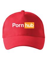 Kšiltovka s vtipným potiskem Pornhub - vtipný dárek