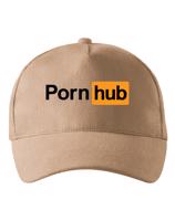 Kšiltovka s vtipným potiskem Pornhub - vtipný dárek