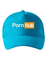 Kšiltovka s vtipným potiskem Pornhub - vtipný dárek
