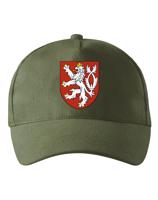 Kšiltovka se znakem Českého lva