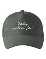 Kšiltovka Tady velím já! – unisex styl pro šéfy i šéfky