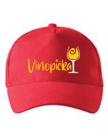 Kšiltovka Vínopička – pro milovnice vína a pohody