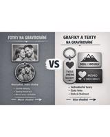 Kulatý podtácek s vlastním gravírováním