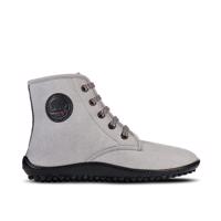 Leguano CHESTER Light Grey Kotníkové barefoot boty - 44