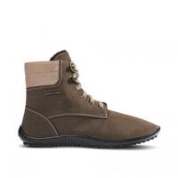 Leguano ICEBARE Brown Kotníčkové zateplené barefoot boty - 40