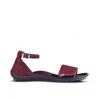 Leguano JARA Bordeaux Dámské barefoot sandály - 37