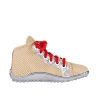Leguano LEGUANITO AKTIV PLUS Beige Dětské barefoot tenisky - 31