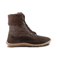 Leguano NICEBARE Hnědé Zateplené barefoot boty - 41