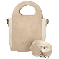 Malá stylová kabelka - Selene - Zebra Trends - 2 L - krémová W00214