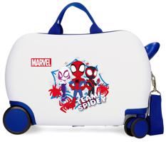 Marvel Dětský kufřík na kolečkách - odražedlo - Spidey Team - 34 L