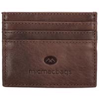 Micmacbags Everyday Creditcard pouzdro na karty - tmavě hnědá