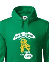 Mikina pro elektrikáře - Pokud tancuju a nehraje hudba, vypněte jistič