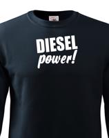 Mikina s motivem Diesel power!