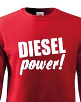 Mikina s motivem Diesel power!