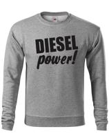 Mikina s motivem Diesel power!