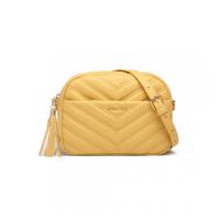 Miss Lulu dámská crossbody kabelka Anife - žlutá LA2119-YW