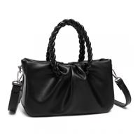 Miss Lulu elegantní crossbody kabelka - černá LB2368