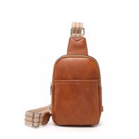 Miss Lulu variabilní náprsní taška - hnědá - 2,2L LB2356