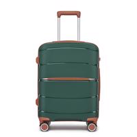 Moderní kabinový kufr Kono - PP - zelený - 38 L