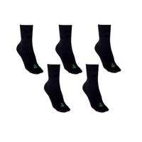 NABOSO BAREFOOT PONOŽKY BAMBUS Černé Dlouhé 5 kusů