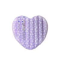 NAFUKOVACÍ SRDCE Leopard Lila 150 cm