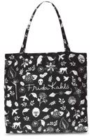 Nákupní taška Frida Kahlo 18L - černo bílá