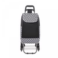 Nákupní taška na 6 kolečkách Kono Travel - černá 31L EQ2043-BK