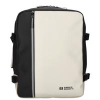 Nepromokavý kabinový batoh Enrico Benetti Bergen - 40x30x20 cm - 24 L - Černo béžový