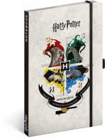 Notique Linkovaný notes Harry Potter - 13 × 21 cm